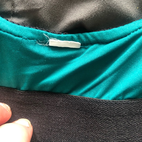 Alo Yoga Bra/tank Top | Teal/black | size M (?) - Picture 7 of 8